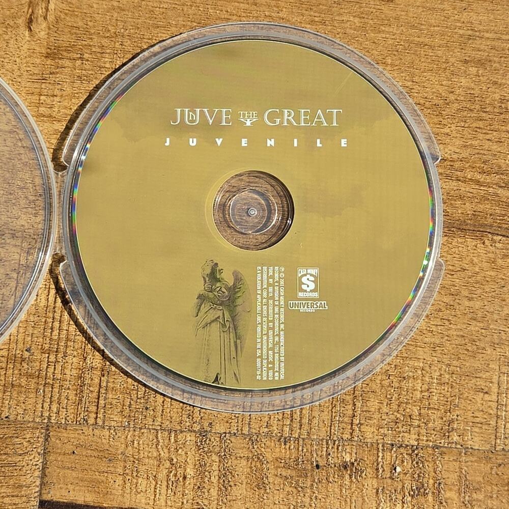 Vtg 2003 Juvenile Juve The Great CD Cash Money Records